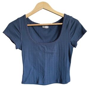 Free People Short Sleeve Tee